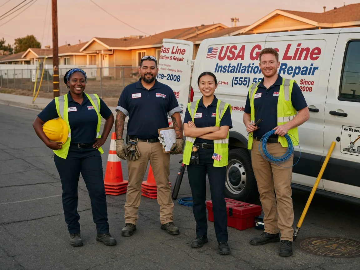 Gas Line Installation company in Concepcion, TX